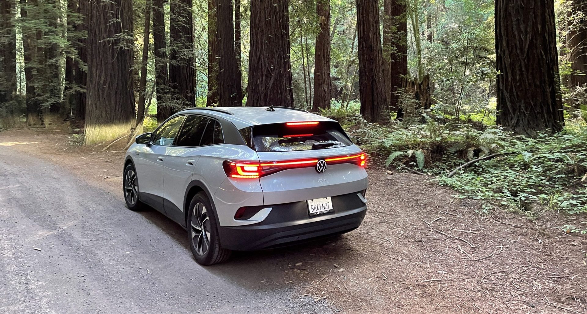 Volkswagen ID.4 in Redwood Forest